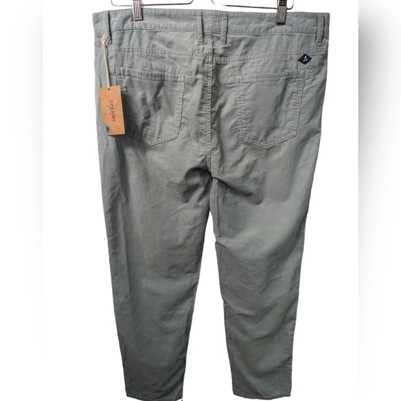 Sperry NWT Micro Cord 5 Pocket Pant Sz 30 - Picture 2 of 13